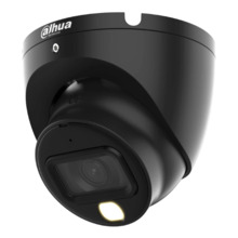 Dahua HAC-HDW1200TLM-IL-A-0280B-S6-B MiniDomo HDCVI 4EN1 2M 1080P Iluminación Dual LED20m/IR20m 2.8mm IP67 MIC Color negro