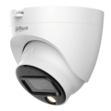 Dahua HAC-HDW1239TLQ-LED MiniDomo HDCVI 4EN1 2M 1080P FULL COLOR 2.0 WDR Starlight LED20m 2.8mm IP67 Quick-to-install