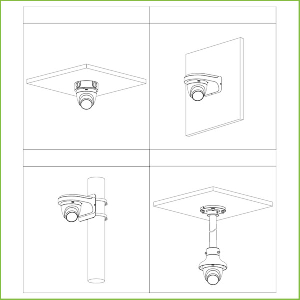 Dahua HAC-HDW1500TRQ-0280B MiniDomo HDCVI 4EN1 5M DN ICR IR25m 2.8mm IP50 Quick-to-install (3)