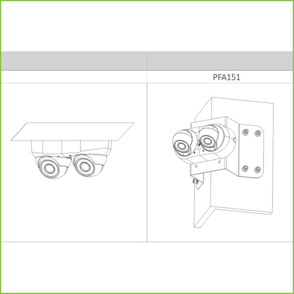 Dahua HAC-HDW2241M-E2 MiniDomo HDCVI 2M de Doble Lente DN ICR WDR Starlight IR30m 0Lux 3.6mm IP67 AUDIO Broadcast (2)