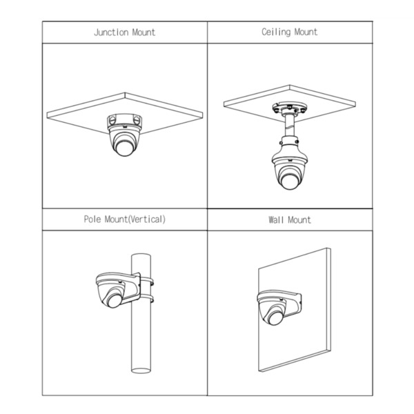Dahua HAC-HDW2501TQ-A-0280B-S2 MiniDomo HDCVI 4EN1 5M WDR Starlight IR40m 2.8mm IP67 MIC Quick-to-install (3)