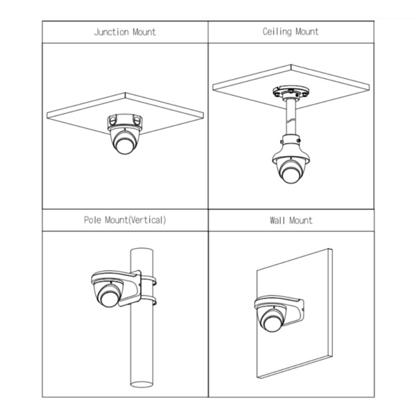 Dahua HAC-HDW2802T-A-0280B-S2 Domo HDCVI 4K DN WDR Starlight IR60m 2.8mm IP67 MIC (2)
