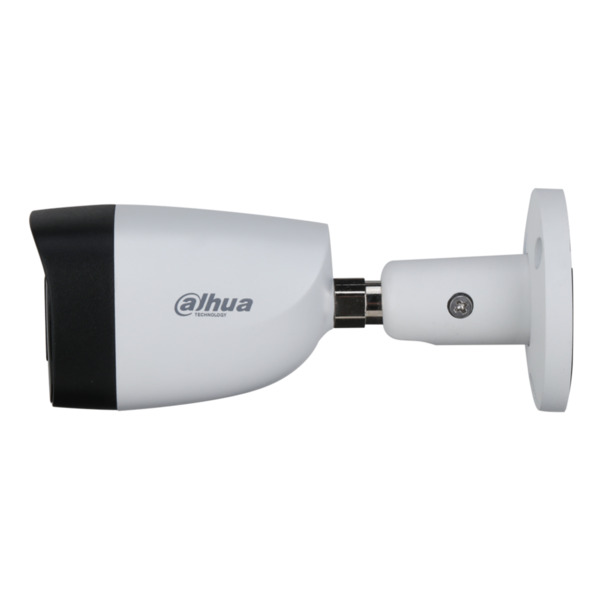 Dahua HAC-HFW1200CM-IL-A-0360B-S6 Tubular HDCVI 4EN1 2M dWDR Iluminación Dual LED20m/IR20m 3.6mm IP67 MIC (1)