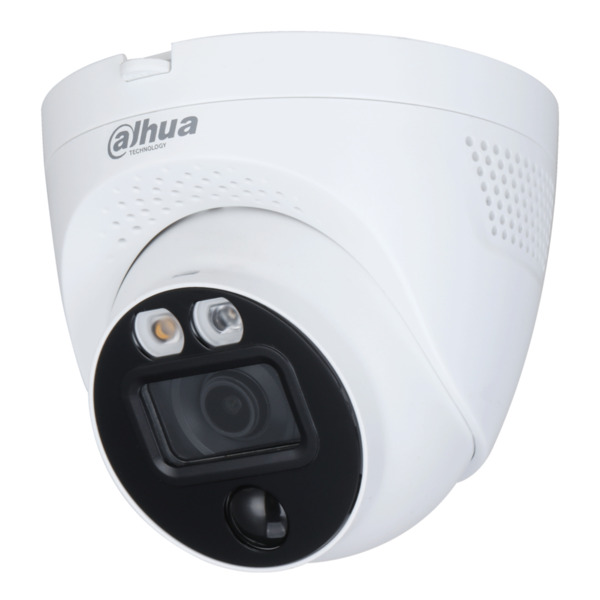 Dahua HAC-ME1500EQ-LS-0280B Domo HDCVI 5M dWDR LED30m 2.8mm IP67 PIR Disuasión activa Quick-to-install