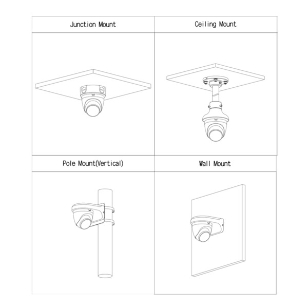 Dahua HAC-ME1809TQ-A-PV-0280B-S2 Domo HDCVI TiOC 2.0 4EN1 4K WDR IR40m 2.8mm IP67 Disuasión activa Quick-to-install (2)