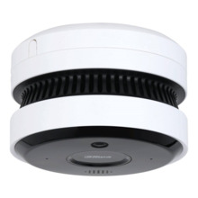 Dahua HY-SAV849HA-E Cámara circular IP 5M DN WDR90dB 3DNR IR20m 2.0mm AUDIO MIC E/S con detección de humo e incendio AI