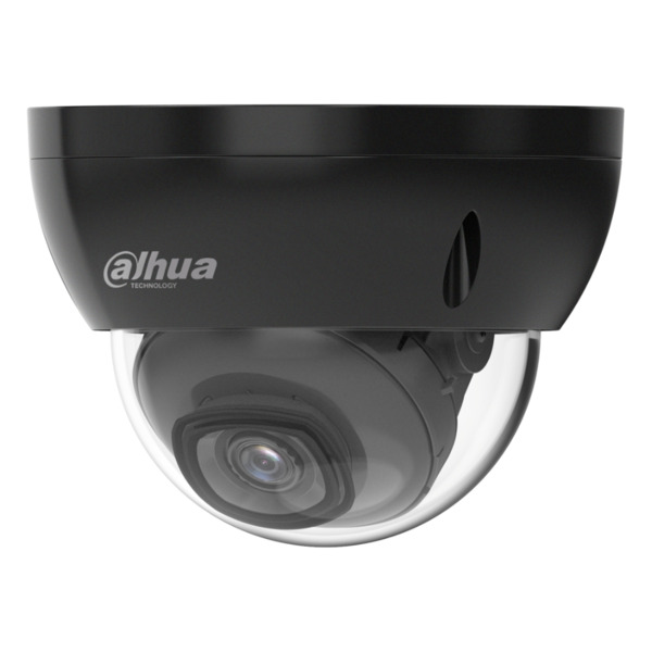 Dahua IPC-HDBW2230E-S-0280B-S2-QH3-B Domo IP H265 2M DN dWDR 3DNR Starlight IVS IR30m 2.8mm IK10 IP67 PoE Color negro