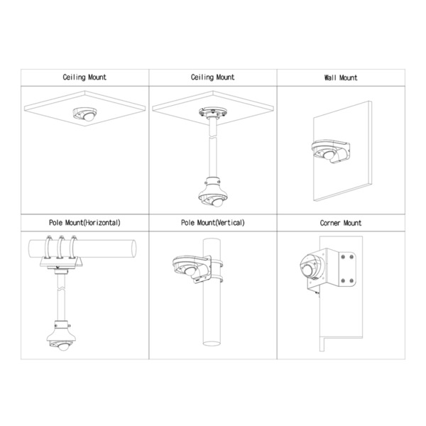 Dahua IPC-HDBW2231F-AS-0360B-S2 Domo IP H265 2M DN SMART WDR Starlight IVS IR30m 3.6mm IK10 IP67 PoE SD MIC AUDIO E/S (2)