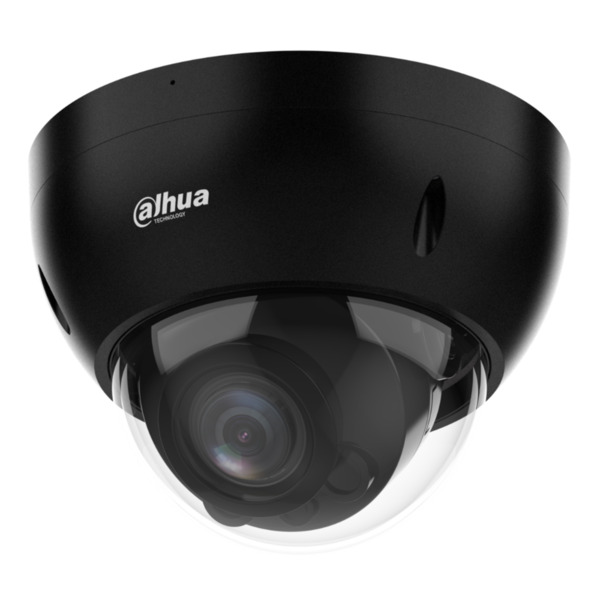 Dahua IPC-HDBW2241R-ZS-B Domo IP H265 2M WDR Starlight IR40m 2.7-13.5VFM IP67 IK10 PoE MIC AI. Color negro