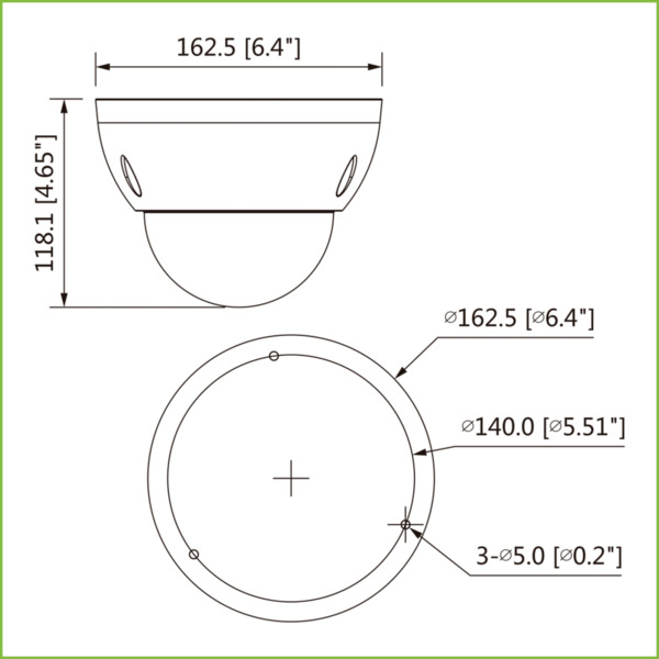 Dahua IPC-HDBW8232E-Z-SL Domo IP H265 2M DN SMART WDR 120dB Starlight IR50m 4.1-16.4VFM IK10 IP67 PoE+ AUDIO E/S Anti-Corrosión (1)