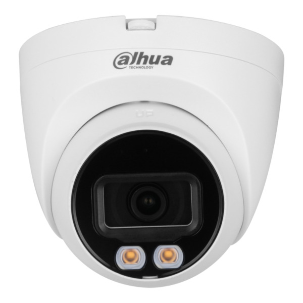 Dahua IPC-HDW2249T-S-LED-0280B MiniDomo IP H265 2M FULL COLOR WDR LED30m 2.8mm IP67 PoE SD MIC AI (1)
