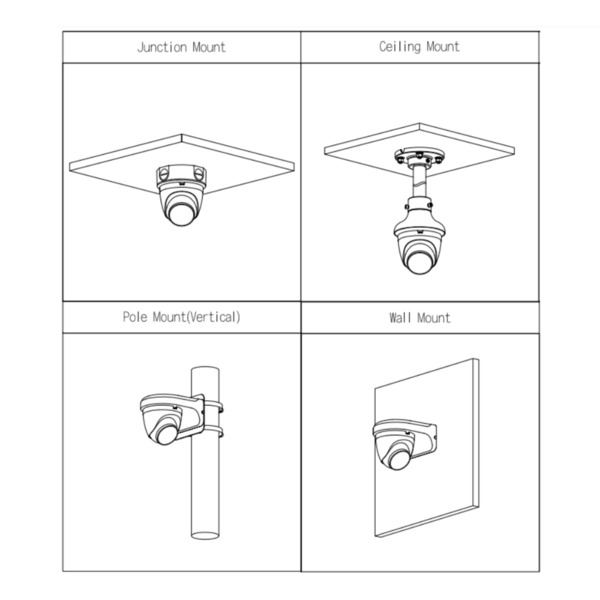 Dahua IPC-HDW2249T-S-LED-0280B MiniDomo IP H265 2M FULL COLOR WDR LED30m 2.8mm IP67 PoE SD MIC AI (3)