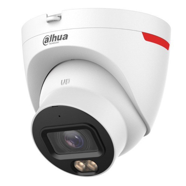 Dahua IPC-HDW2249T-S-LED-0280B-PRO MiniDomo IP WizColor PRO H265 2M WDR LED30m 2.8mm IP67 PoE SD MIC AI