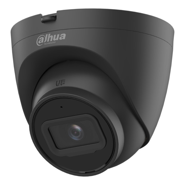 Dahua IPC-HDW2441T-S-0280B-B MiniDomo IP H265 4M DN WDR 3DNR Starlight IR30m 2.8mm IP67 PoE SD MIC AI Color negro