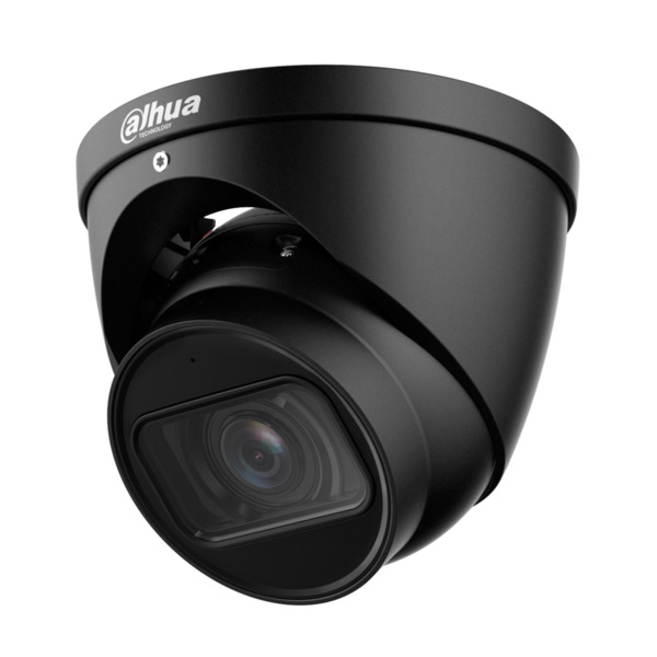 Dahua IPC-HDW2441T-ZS-B MiniDomo IP H265 4M DN WDR 3DNR Starlight IR40m 2.7-13.5VFM IP67 PoE SD MIC AI Colo Negro