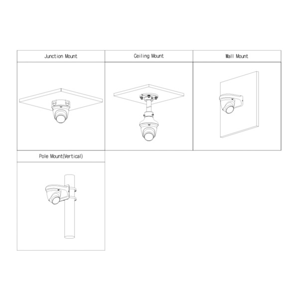 Dahua IPC-HDW2449T-S-PV-0280B MiniDomo IP 4M H265 FULL COLOR WDR Iluminación Dual LED30m/IR30m 2.8mm IP67 PoE MIC/Altavoz AI (2)