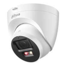 Dahua IPC-HDW2449T-S-PV-0280B MiniDomo IP 4M H265 FULL COLOR WDR Iluminación Dual LED30m/IR30m 2.8mm IP67 PoE MIC/Altavoz AI