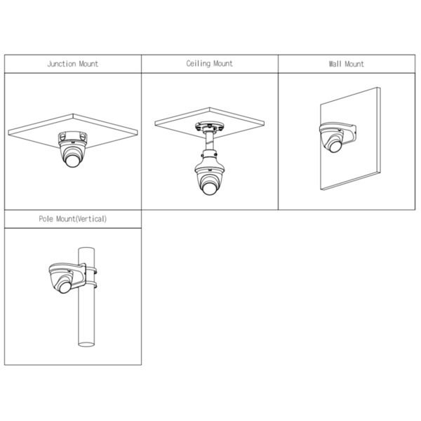 Dahua IPC-HDW2649T-S-LED-0280B-PRO MiniDomo IP WizColor PRO H265 6M WDR LED30m 2.8mm IP67 PoE SD MIC AI (2)