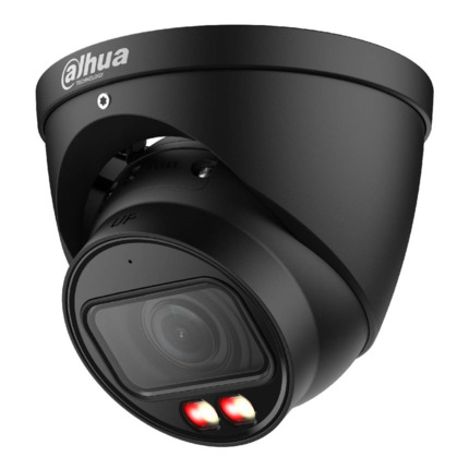 Comprar Dahua IPC-HDW3249T-ZS-IL-B MiniDomo IP 2M H265 FULL COLOR WDR Iluminación Dual LED50m/IR50m 2.7-13.5mm IP67 PoE MIC AI. Color Negro