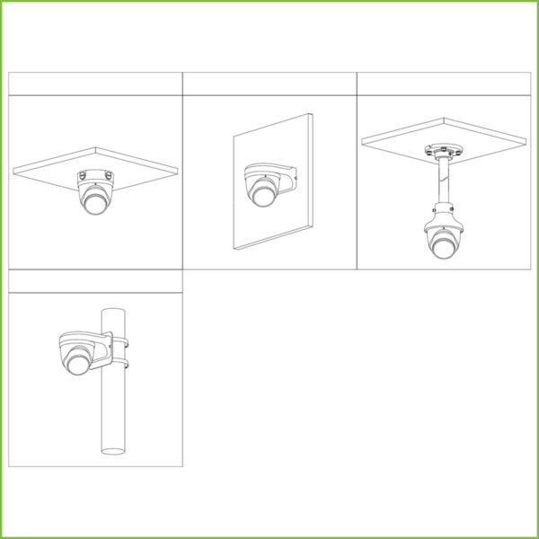 Dahua IPC-HDW3449H-AS-PV-S3 Domo IP TiOC 2.0 H265 4M WDR IVS SMD Iluminación Dual LED30m/IR30m 2.8mm IP67 PoE MIC AUDIO E/S AI (2)