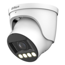 Dahua IPC-HDW5449H-ZE-LED-S2 MiniDomo IP H265 4M FULL COLOR WDR 140dB Starlight 4LED50m 2.7-12VFM IP67 ePoE SD AUDIO MIC E/S AI