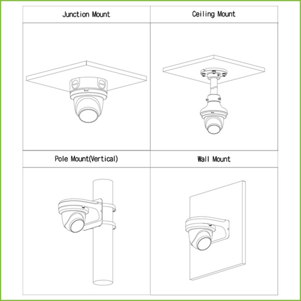 Dahua IPC-HDW5842TM-SE-S2 MiniDomo IP H265 8M WDR Starlight+ IR30m 2.8mm IP67 ePoE SD MIC Quick-to-install AI (3)