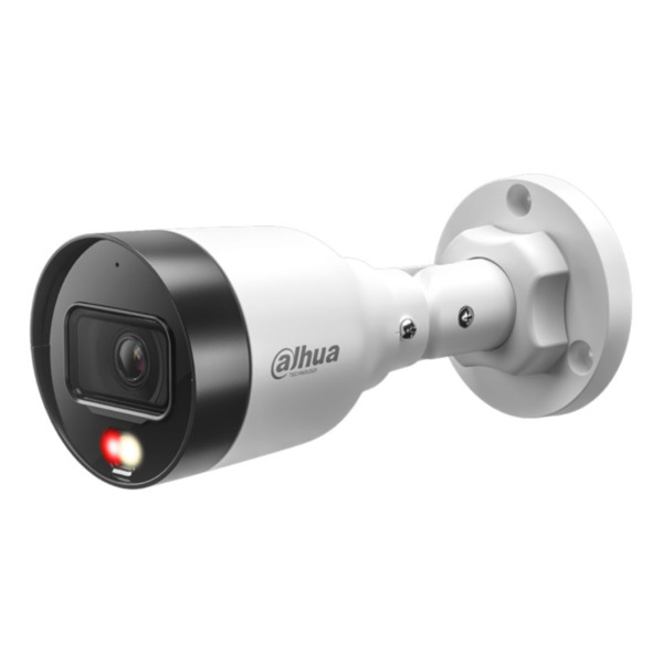 Dahua IPC-HFW1239S1-A-IL-0280B-S6 Dahua Lite - Tubular IP H265 2M WDR Iluminación Dual LED30m/IR30m 2.8mm IP67 PoE MIC AI (dete