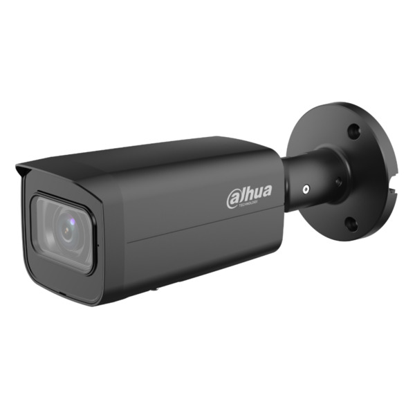 Dahua IPC-HFW2241T-ZS-B Tubular IP H265 2M WDR Starlight IR60m 2.7-13.5VFM IP67 PoE SD MIC AI. Color Negro (1)