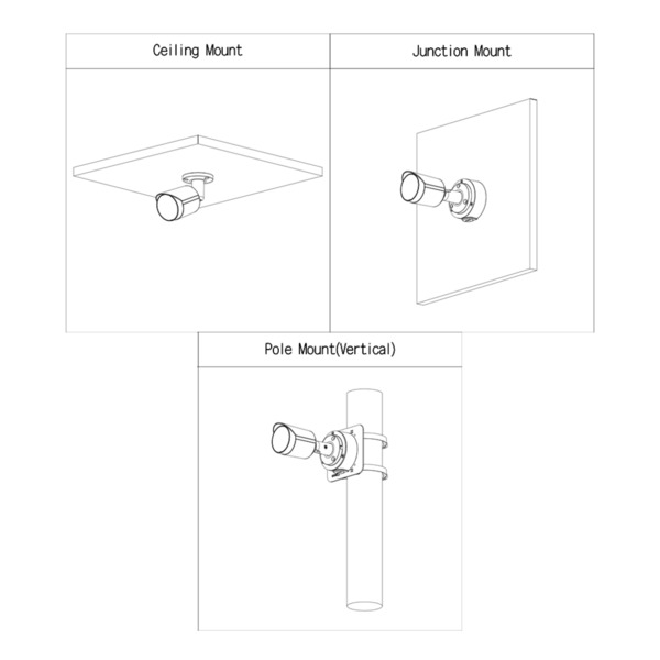 Dahua IPC-HFW2441S-S-0280B-B Tubular IP H265 4M WDR Starlight IR30m 2.8mm IP67 PoE MIC AI Color Negro (2)