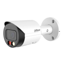 Dahua IPC-HFW2449S-S-IL-0360B Tubular IP 4M H265 FULL COLOR WDR IVS SMD Iluminación Dual LED30m/IR30m 3.6mm IP67 PoE MIC AI