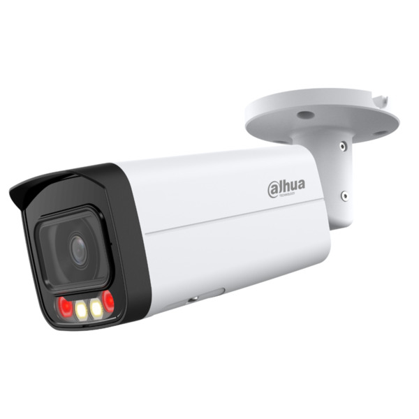 Dahua IPC-HFW2449T-AS-IL-0360B Tubular IP 4M H265 FULL COLOR WDR Iluminación Dual LED50m/IR60m 3.6mm IP67 PoE AUDIO MIC E/S AI (1)