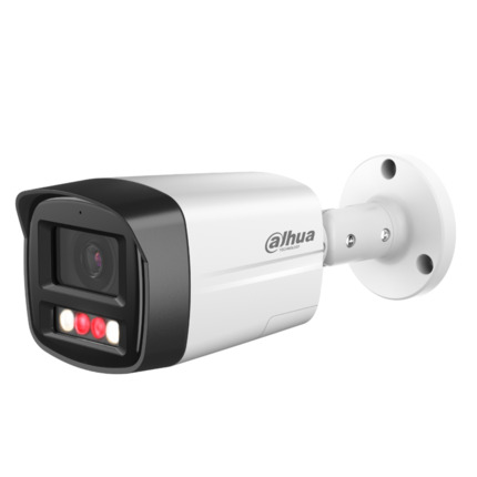 Comprar Dahua IPC-HFW2449TL-S-PV-0280B Tubular IP 4M H265 FULL COLOR WDR Iluminación Dual LED30m/IR30m 2.8mm IP67 PoE MIC/Altavoz AI