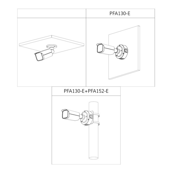 Dahua IPC-HFW3441T-ZAS-S2 Tubular IP H265 4M DN WDR Starlight IVS SMD IR60m 2.7-13.5VFM IP67 PoE SD AUDIO MIC E/S AI (2)