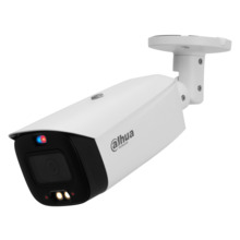 Dahua IPC-HFW3849T1-AS-PV-0280B-S5 Tubular IP TiOC 3.0 H265 8M WDR Iluminación Dual LED30m/IR30m 2.8mm IP67 PoE MIC AUDIO E/S AI