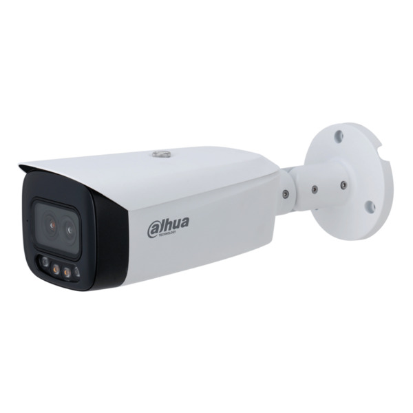 Dahua IPC-HFW5449T1-ASE-D2 Tubular IP H265 4M DUAL-LENS FULL COLOR 2.0 dWDR Starlight IR50m/2LED 2.8mm IP67 ePoE AUDIO MIC E/S A