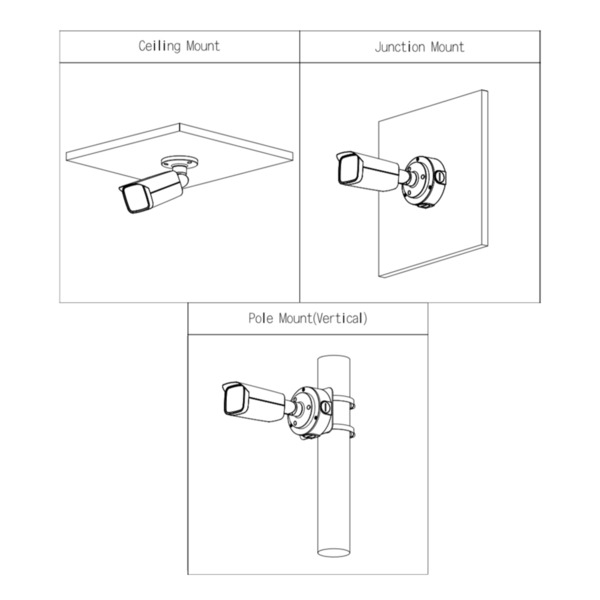 Dahua IPC-HFW5842T-ASE-0360B-S3 Tubular IP H265 8M WDR Deeplight IR80m 3.6mm IK10 IP67 ePoE SD AUDIO MIC E/S AI (4)