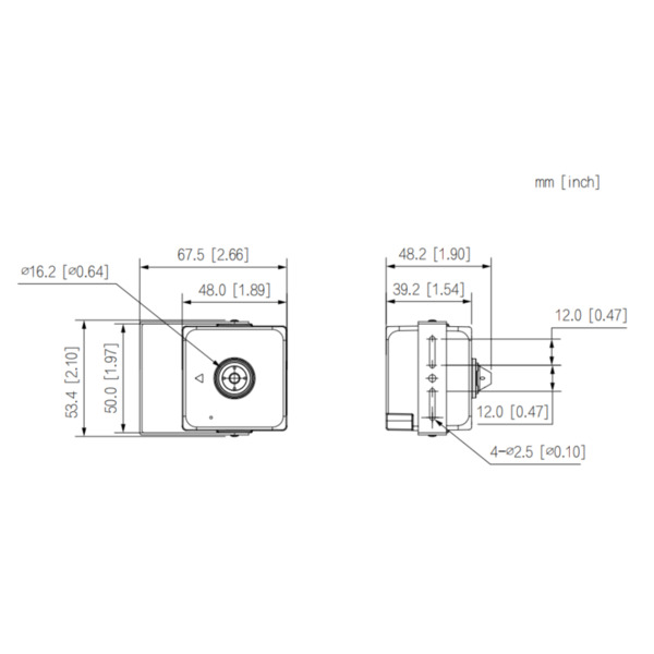 Dahua IPC-HUM4231S1-L4 Minicámara IP H265 Pinhole 2M DN WDR Starlight 2.8mm AUDIO MIC E/S PoE (1)