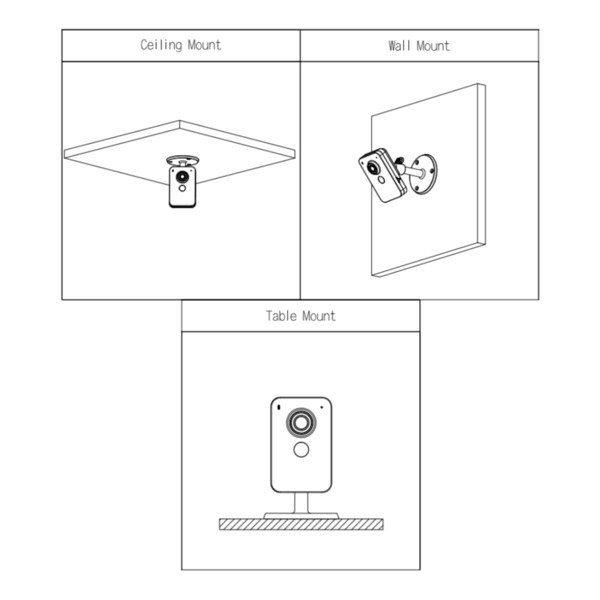 Dahua IPC-K1230K-STW C2K-P - Cubo IP H265 2MP DN IR30m 2.8mm Audio SD 12V E/S MIC/Altavoz PoE WiFi AI (2)