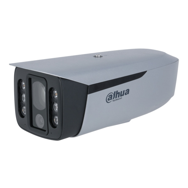 Dahua IPC-MFW7442K1-Z7-T40 Tubular IP H265 4+4MP(2 CÁMARAS EN 1) Starlight+ WDR LED80m/IR120m 8-56VFM/3.6mm IP67 PoE SD AUDIO E/