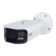 Dahua IPC-PFW5849-A180-E2-ASTE Tubular IP H265 2x4M DUAL-LENS SPLICING FULL COLOR WDR140dB Starlight IR40m 3.6mm IP67 ePoE SD AU