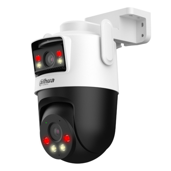 Dahua IPC-WPT1339DD-SW-3E2-PV P3D-3F-PV - Cámara PT IP DUAL-LENS 3M+3M H265 Iluminación Dual LED20m/IR30m IP66 WiFi MIC/Altavoz