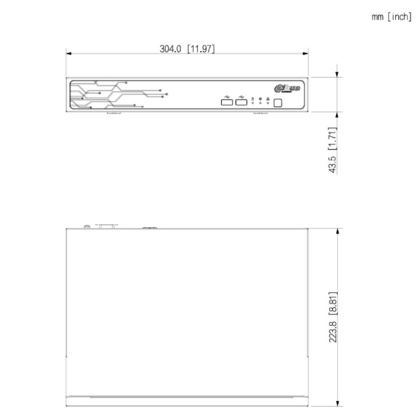 Dahua IVD5148-3I Dispositivo para análisis inteligente de vídeo AI 48ch 3I 1U (2)