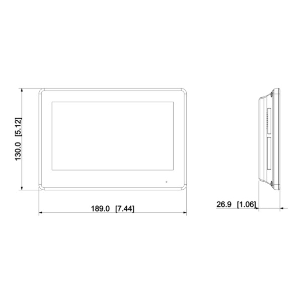 Dahua KTD01L(F) Kit Videoportero 2-hilos IP exterior para Insertar + monitor interior (3)
