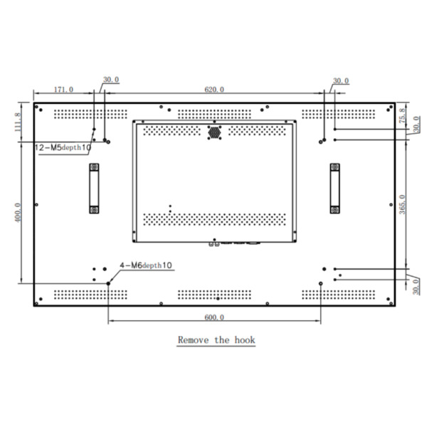 Dahua LS460UCM-YEF Video Wall Display FHD pantalla de 46" (bisel ultra estrecho de 3,5 mm) (3)