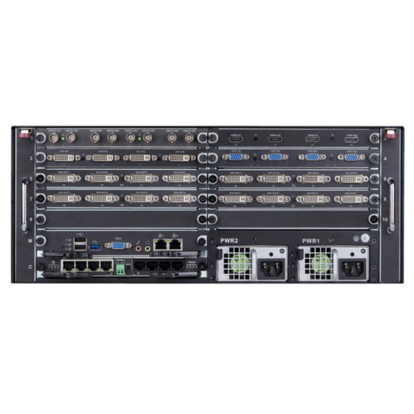 Dahua M70-4U-E Matriz de Vídeo configurable 19" 4U con 10 slots para tarjetas E/S (1)