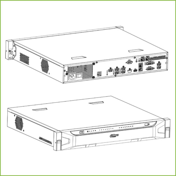 Dahua NVD0605DH-4I-4K Decoder IP para 6 Monitores 6x HDMI 16ch@1080P 4ch@4K H.265 2HDMI 2DVI E/S (3)