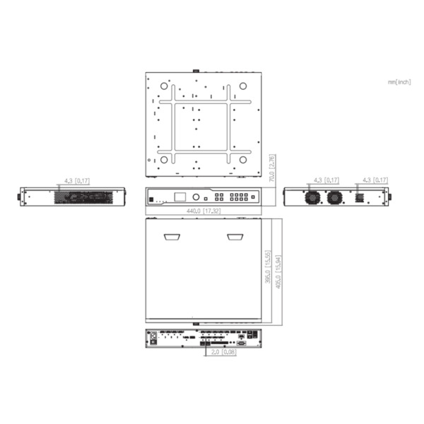 Dahua NVD1205DU-4I-8K Decoder IP para 12 Monitores 12x HDMI 108ch@1080P 3ch@8K H.265 2HDMI 2DP E/S (2)