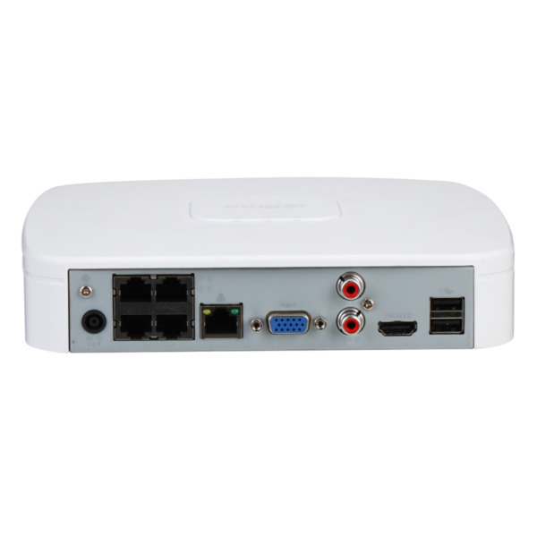 Dahua NVR2104-P-I2 NVR 4ch 80Mbps H265 HDMI 4PoE 1HDD AI (1)