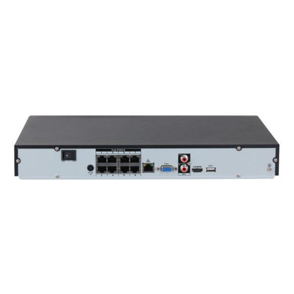 Dahua NVR2208-8P-I2 NVR 8ch 144Mbps H265 HDMI 8PoE 2HDD AI (2)