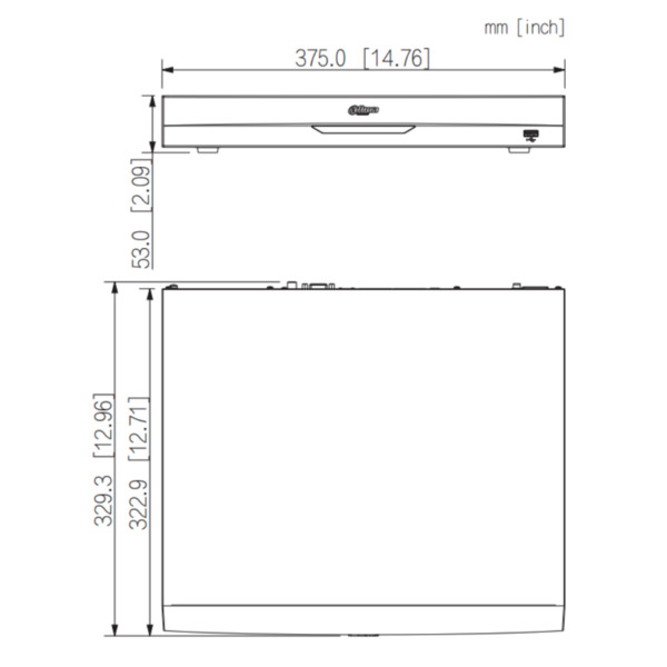 Dahua NVR4216-16P-EI NVR 16ch 256Mbps H265 HDMI 16PoE 2HDD E/S AI (3)